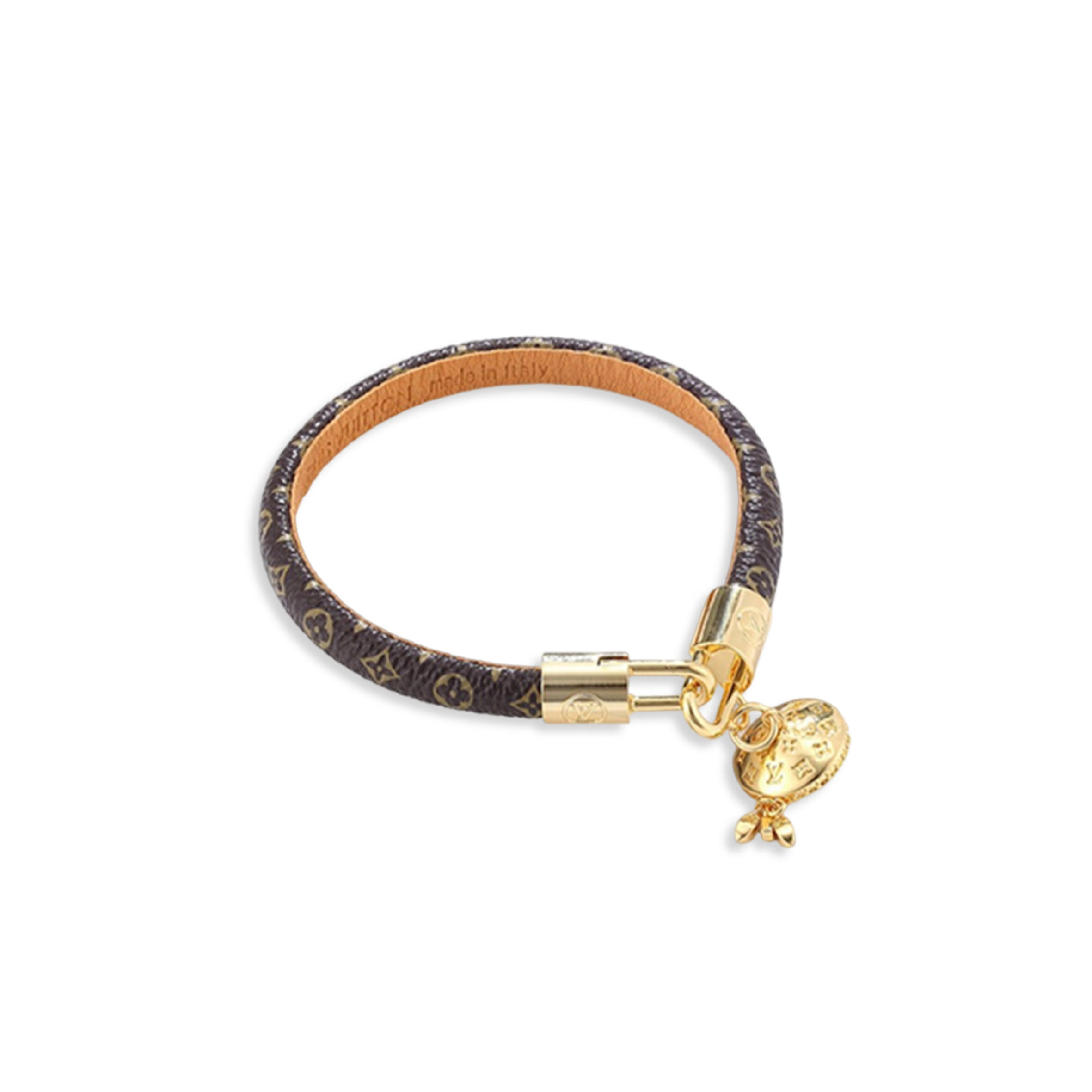 LOUIS VUITTON TRIBUTE MONOGRAM BRACELET LOUIS VUITTON TRIBUTE MONOGRAM BRACELET